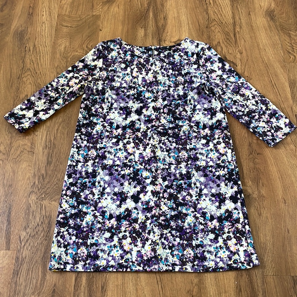 Printed 3/4 sleeve Dress